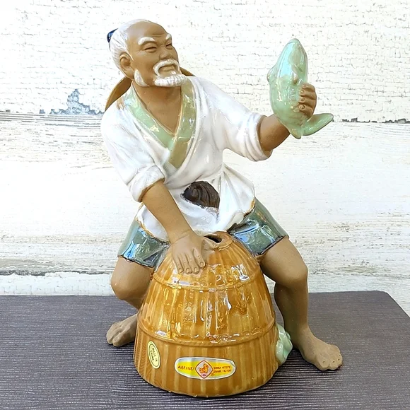 CHINESE SHIWAN MUDMAN FIGURE - Picture 8 of 8